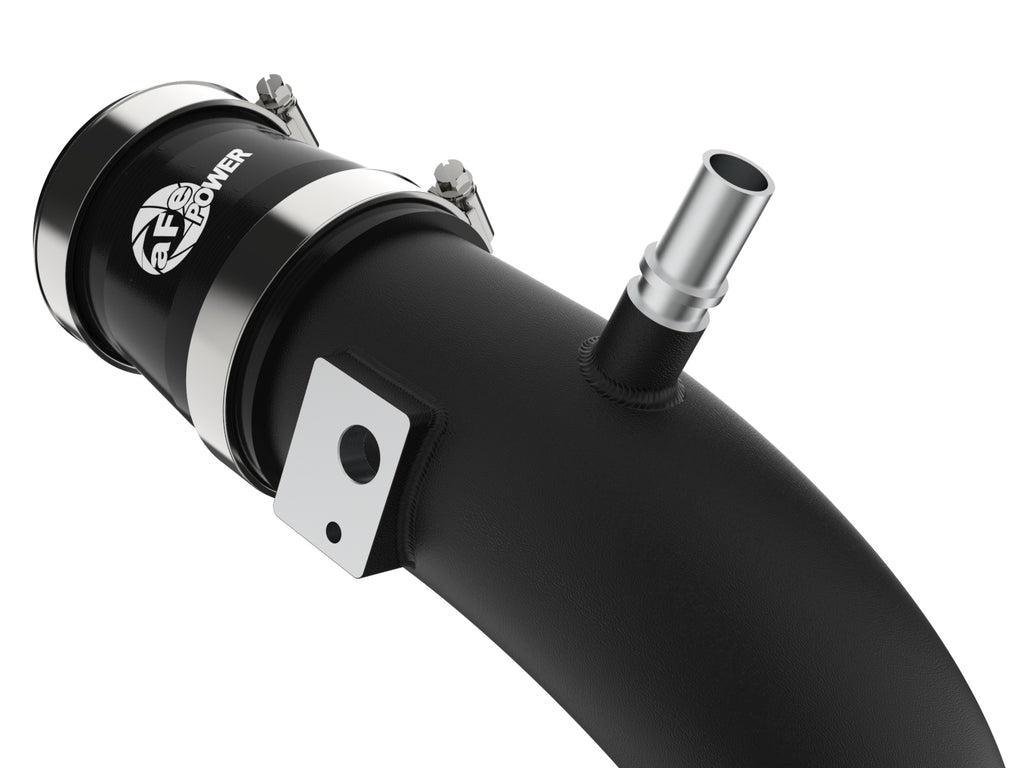 aFe aFe 22-24 Ford Bronco Raptor V6-3.0L BladeRunner Aluminum Hot and Cold Charge Pipe Kit - Black