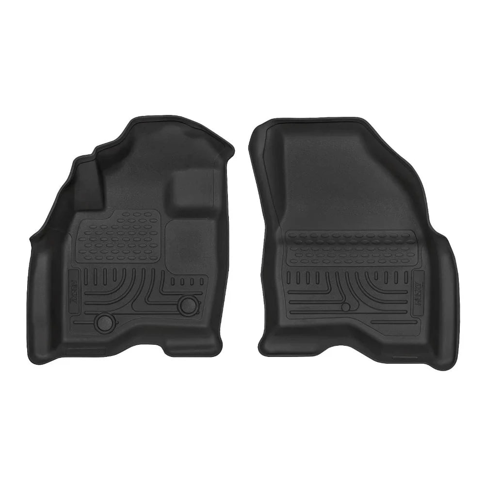 Husky Liners 15-17 Ford Explorer WeatherBeater Black Front Floor Liners - Husky Liners HSL13761