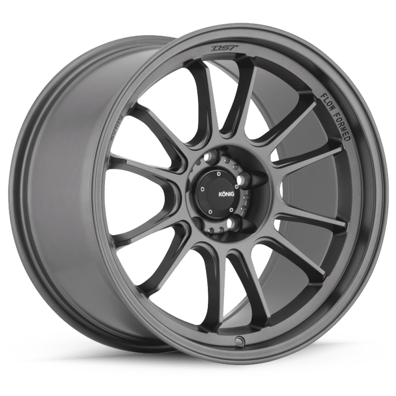 KNGHG9751242G-Konig Hypergram 17X9 5X112 ET42 Matte Grey Flow Formed-Wheels - Cast-Konig