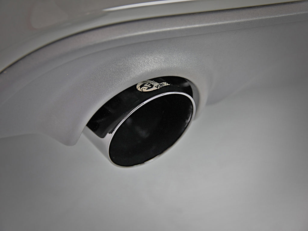 aFe aFe MACH Force-XP 4-1/2in Black OE Replacement Exhaust Tips - 15-19 Dodge Charger/Hellcat