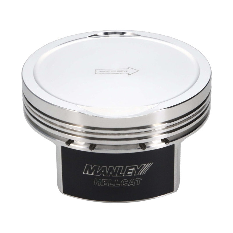 MAN597900C-8-Manley Chrysler 6.2L Hemi Platinum Pistons 4.090in Bore -6.5cc Dish 3.579in stroke-Piston Sets - Forged - 8cyl-Manley Performance