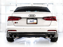 Load image into Gallery viewer, AWE3015-42103-AWE Tuning 19-23 Audi C8 S6/S7 2.9T V6 AWD Touring Edition Exhaust - Chrome Silver Tips-Catback-AWE Tuning
