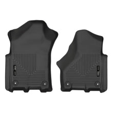 Load image into Gallery viewer, Husky Liners 2019 Ram 2500/3500 Crew Cab/Mega Cab WeatherBeater Black Front Floor Liners - Husky Liners HSL13051