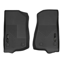 Load image into Gallery viewer, Husky Liners 19-24 Jeep Wrangler JL/JLU WeatherBeater Front Row Black Floor Liners - Husky Liners HSL13021