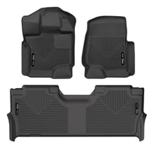 Load image into Gallery viewer, Husky Liners 21-23 Ford F-150 CC SC X-Act Contour Front &amp; Second Row Seat Floor Liners - Black - Husky Liners HSL53468