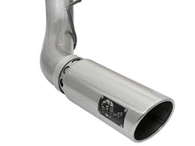 Load image into Gallery viewer, aFe aFe LARGE BORE HD 5in 409-SS DPF-Back Exhaust w/Polished Tip 2017 Ford Diesel Trucks V8 6.7L (td)