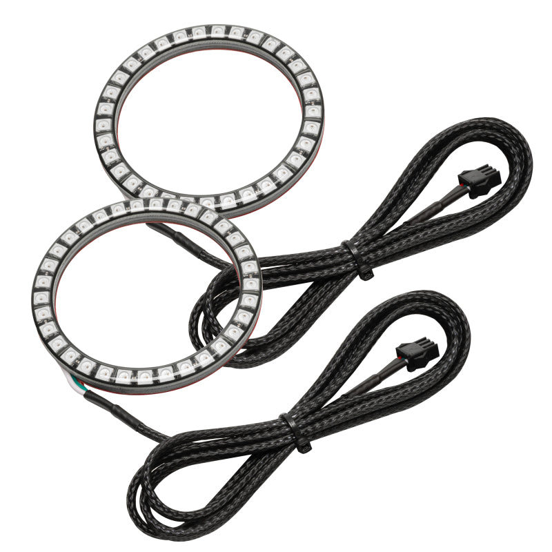 Oracle 08-14 Dodge Challenger Dynamic Surface Mount Headlight/Fog Light Halo Kit COMBO - ColorSHIFT-Fog Lights-ORACLE Lighting