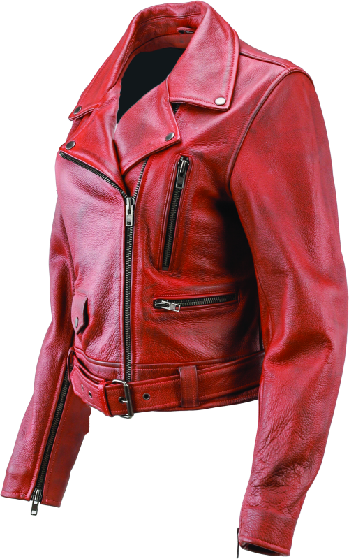 RIV094393-River Road Arabian Spice Leather Jacket Black Womens - Small-Jackets - Leather-River Road