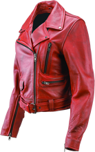 Load image into Gallery viewer, RIV094393-River Road Arabian Spice Leather Jacket Black Womens - Small-Jackets - Leather-River Road