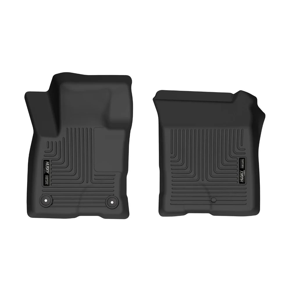 Husky Liners 21-22 Ford Bronco Sport X-act Contour Front & 2nd Seat Floor Liners (Black) - Husky Liners HSL51891