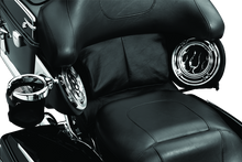 Load image into Gallery viewer, KUR1692-Kuryakyn Passenger Drink Holder With Basket 14-Up Touring Right Side Chrome-Cup Holders-Kuryakyn
