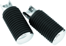 Load image into Gallery viewer, BKC490353-Bikers Choice 52-85 Chrome Cap Rider Pegs Female Mount Style Replaces H-D 50906-85T-Footpegs-Bikers Choice