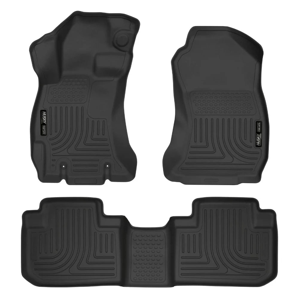 Husky Liners 14 Subaru Forester Weatherbeater Black Front & 2nd Seat Floor Liners - Husky Liners HSL99881
