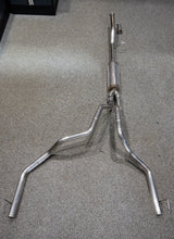 Load image into Gallery viewer, MBRPS50593CF-MBRP 21-24 Chevrolet Surburban XL 5.3L 3in T304 SS 2.5in Dual Split Carbon Fiber Cat-back-Catback-MBRP
