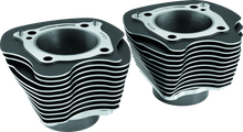 Load image into Gallery viewer, TWP486959-Twin Power 17-Up M8 Black 4.25 Inch Big Bore Cylinders Pair-Cylinder Kits-TwinPower