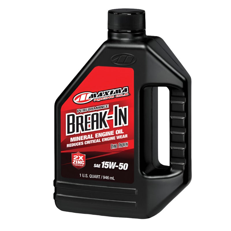 MXA39-11901-Maxima Performance Auto Performance Break-In 15W-50 Mineral Engine Oil - Quart-Motor Oils-Maxima