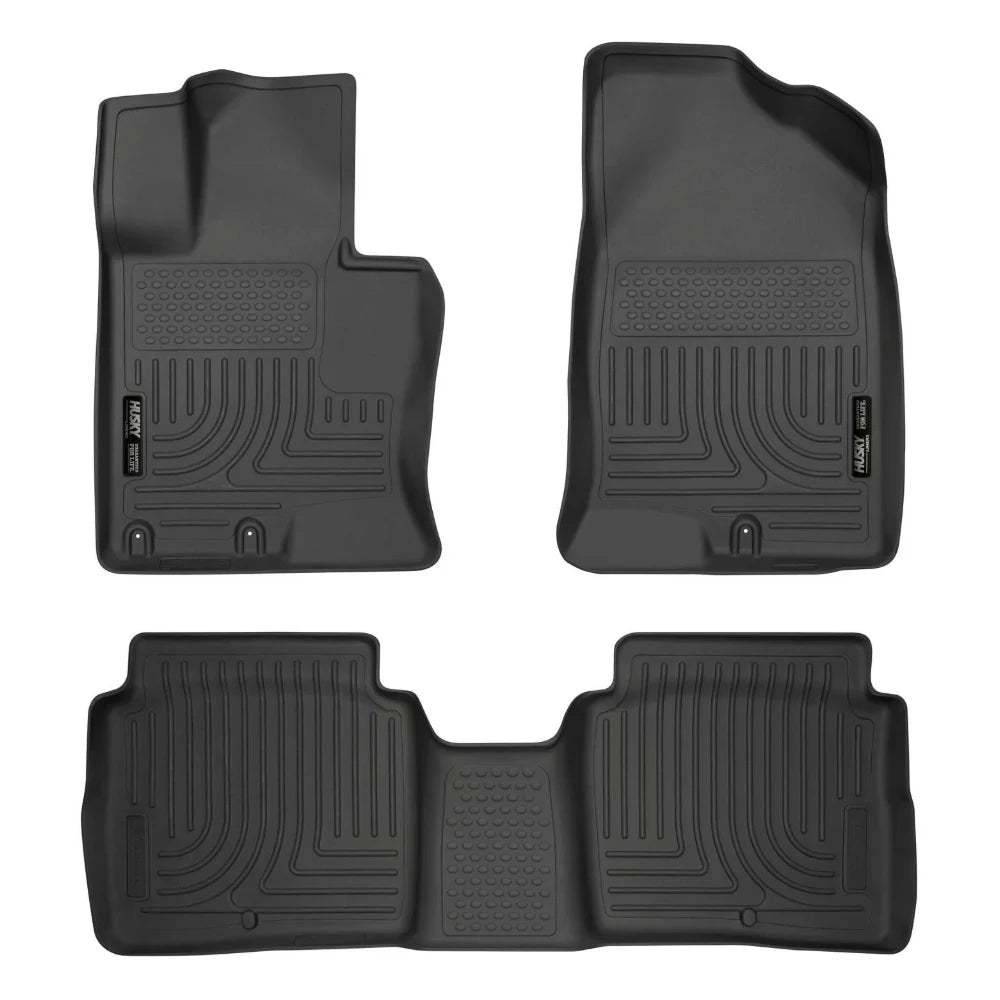 Husky Liners 11-14 Kia Optima Weatherbeater Black Front & 2nd Seat Floor Liners - Husky Liners HSL99691
