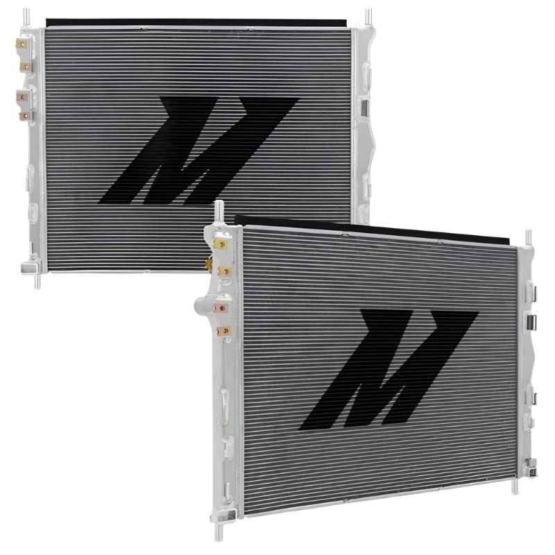 MISMMRAD-MUS-24-Mishimoto 2024+ Ford Mustang V8/2.3L Performance Aluminum Radiator-Radiators-Mishimoto