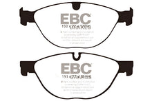 Load image into Gallery viewer, EBCDP42076R-EBC 10-15 Jaguar XF 5.0 Supercharged (470) Yellowstuff Front Brake Pads-Brake Pads - Performance-EBC