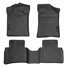 Load image into Gallery viewer, Husky Liners 13 Nissan Altima Weatherbeater Black Front &amp; 2nd Seat Floor Liners - Husky Liners HSL99641