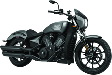 Load image into Gallery viewer, KUR1892-Kuryakyn Raised Mirror Mnt Adapters Gloss Black-Rear View Mirrors-Kuryakyn