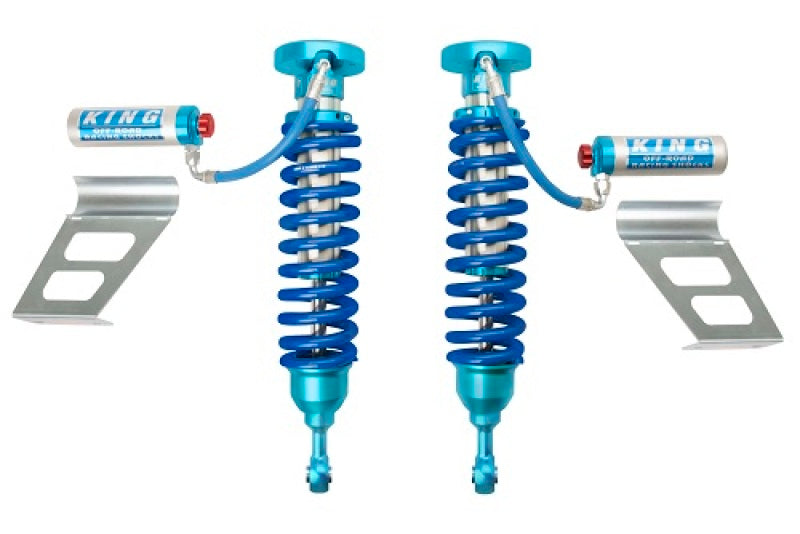 King Shocks 2007+ Toyota Tundra 2.5 Dia Front Coilover w/Remote Reservoir w/Adjuster (Pair)-Coilovers-King Shocks