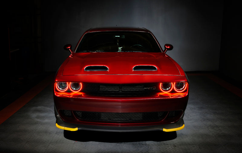 Oracle 15-21 Dodge Challenger Dynamic Surface Mount Headlight Halo Kit - ColorSHIFT - Dynamic-Fog Lights-ORACLE Lighting