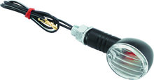 Load image into Gallery viewer, BKM266014-BikeMaster Ministalk Marker Light Round - Black/Clear-Sidemarkers &amp; Indicators-Bike Master