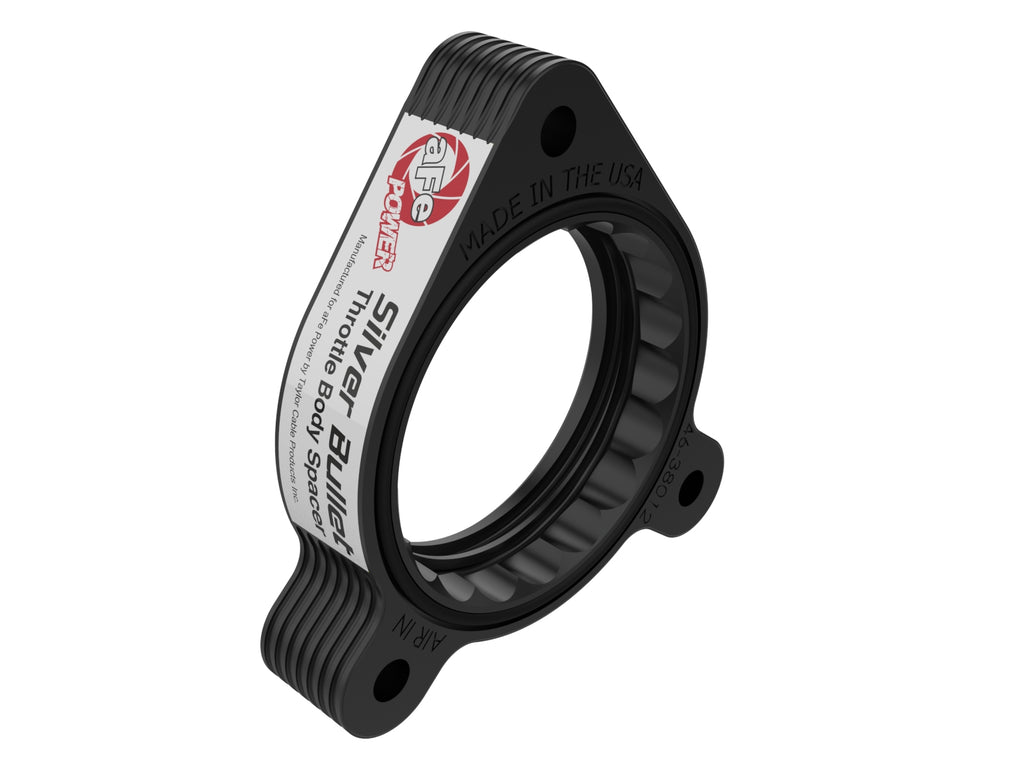 aFe aFe Silver Bullet Throttle Body Spacer 19-21 Toyota Corolla L4 2.0L - Black