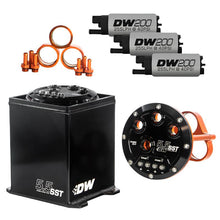 Load image into Gallery viewer, DWK6-201-55ST-DeatschWerks 5.5L Modular Surge Tank Includes 3 DW200 Fuel Pumps-Surge Tanks-DeatschWerks
