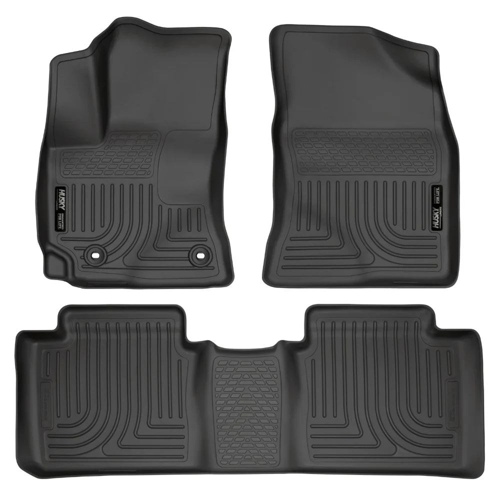 Husky Liners 15 Toyota Corolla Weatherbeater Black Front & 2nd Seat Floor Liners - Husky Liners HSL99531
