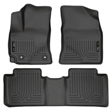 Load image into Gallery viewer, Husky Liners 15 Toyota Corolla Weatherbeater Black Front &amp; 2nd Seat Floor Liners - Husky Liners HSL99531