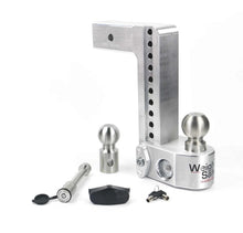 Load image into Gallery viewer, Weigh Safe 10in Drop Hitch w/Built-in Scale &amp; 2.5in Shank (10K/18.5K GTWR) w/WS05 - Aluminum-Hitch Ball Mounts-Weigh Safe