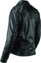 Load image into Gallery viewer, RIV094376-River Road Ironclad Classic Leather Jacket Black Womens - Small-Jackets - Leather-River Road