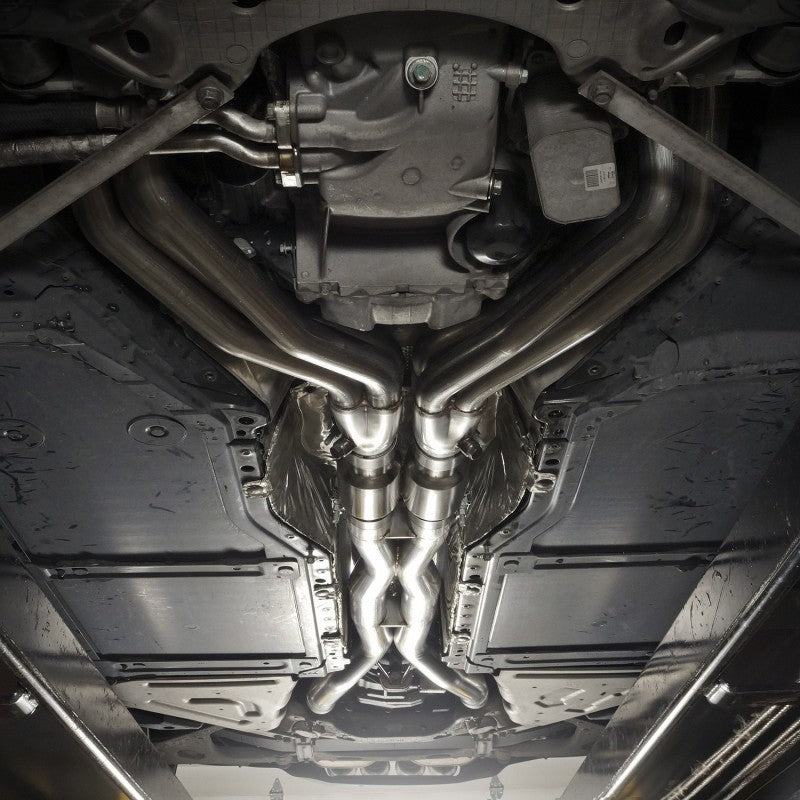 SSWC72CAT-Stainless Works 2014-18 Corvette 6.2L Headers 2in Primaries w/ High-Flow Cats X-Pipe-Headers & Manifolds-Stainless Works