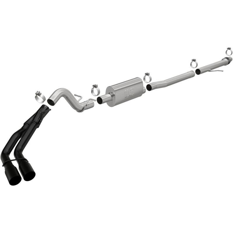 MAG19635-Magnaflow 24+ Ford Ranger Dual Exhaust - Black-Catback-Magnaflow