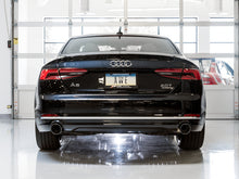 Load image into Gallery viewer, AWE3015-32090-AWE Tuning Audi B9 A5 Touring Edition Exhaust Dual Outlet - Chrome Silver Tips (Includes DP)-Catback-AWE Tuning
