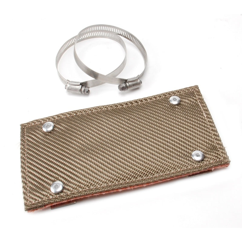 DEI10453-DEI Pipe Shield w/Stainless Steel Clamps - 4in x 8in - Titanium-Thermal Sleeves-DEI