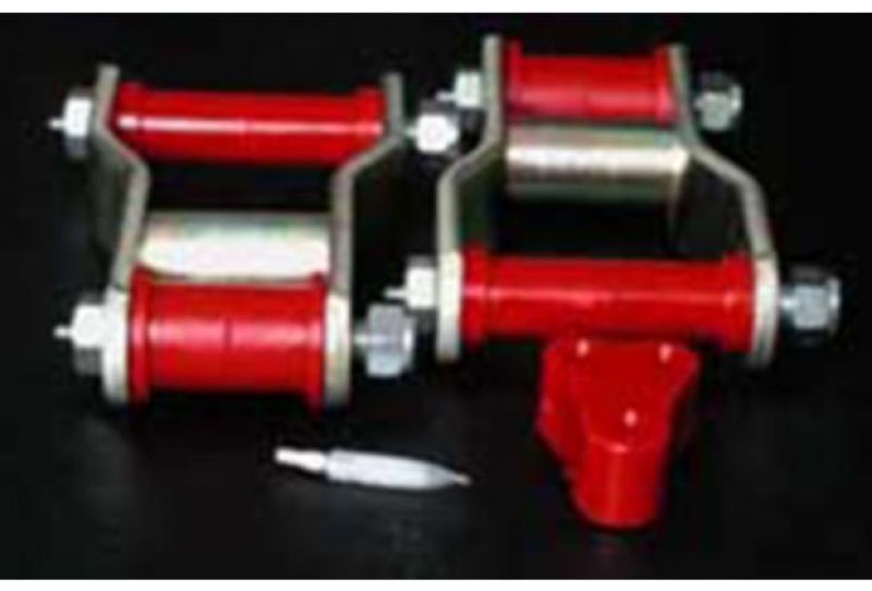 Daystar 1995-2004 Toyota Tacoma 2WD/4WD - Rear Greaseable Super Shackle 1 1/4in Lift-Shackle Kits-Daystar