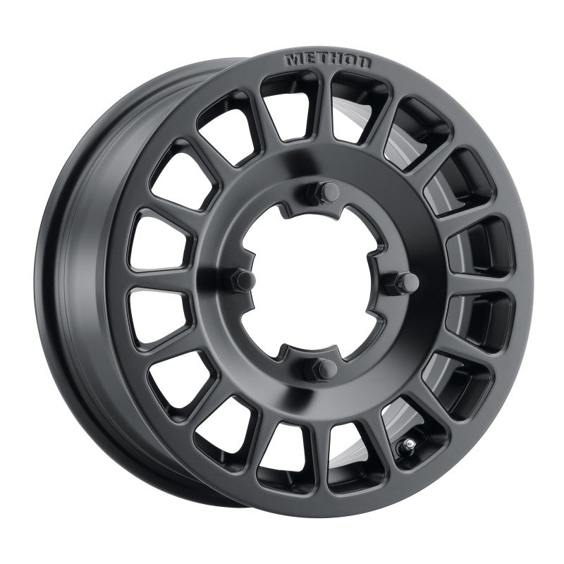 MRWMR40756047551-Method MR407 Bead Grip 15x6 / 5+1/51mm Offset / 4x136 / 100mm CB Matte Black Wheel-Wheels - Cast-Method Wheels
