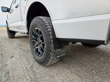 Load image into Gallery viewer, RALMF115-UR-BLK-MBK-Rally Armor 21-24 Ford F-150 (Excl. Raptor) Black UR Mud Flap w/Metallic Black Logo-Mud Flaps-Rally Armor