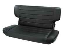 Load image into Gallery viewer, RUG13462.15-Rugged Ridge Fold&amp;Tumble Rear Seat Black Denim 76-95 Jeep CJ / Jeep Wrangler-Seat Releases-Rugged Ridge