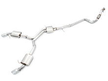 Load image into Gallery viewer, AWE3015-32090-AWE Tuning Audi B9 A5 Touring Edition Exhaust Dual Outlet - Chrome Silver Tips (Includes DP)-Catback-AWE Tuning