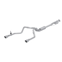 Load image into Gallery viewer, MBRPS5021304-MBRP 2019+ Chevrolet Silverado 1500 / 2019+ GMC Sierra 1500 T304 SS 3in Armor Pro Cat-Back Exhaust-Catback-MBRP