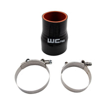 Load image into Gallery viewer, Wehrli 2.375in x 3in ID Straight Reducer 4.5in Long Silicone Boot and Clamp Kit-Clamps-Wehrli