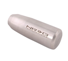 Load image into Gallery viewer, NRGSK-450SL-NRG Universal Short Shifter Knob - 3.5in. Length / Heavy Weight .85Lbs. - Silver-Shift Knobs-NRG