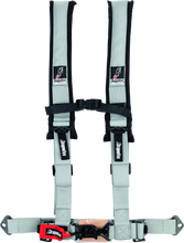 Load image into Gallery viewer, DFR521274-DragonFire Racing Harness- H-Style- 4-Point- 2in Buckle- Grey-Seat Belts &amp; Harnesses-DragonFire Racing