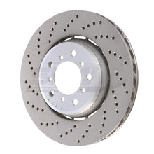 Load image into Gallery viewer, SHWBFL42841-SHW 01-06 BMW M3 3.2L Left Front Drilled Lightweight Brake Rotor (European Model) (34112282801)-Brake Rotors - Drilled-SHW Performance