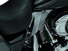 Load image into Gallery viewer, KUR1196-Kuryakyn Saddle Shields Heat Deflectors 08 Touring Smoke-Heat Shields-Kuryakyn