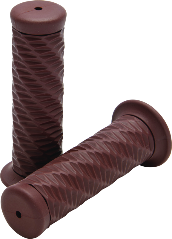 BKM102309-BikeMaster Spiral Grip - Brown-Grips-Bike Master